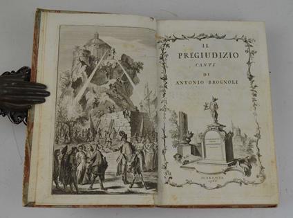 Il pregiudizio. Canti.. - Antonio Brognoli - copertina