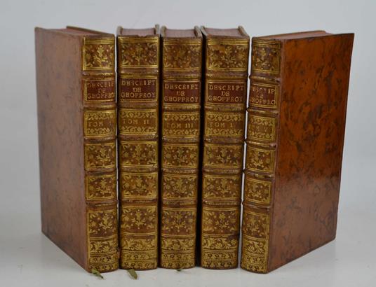 Description, vertus et usages de sept cents dix neuf plantes, tant étrangères que de nos climats; et de cent trente-quatre animaux... rangées suivant l'ordre du livre intitulé Matière Médicale de M. G - copertina