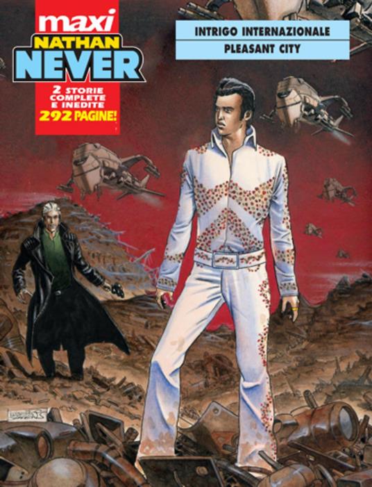 Nathan Never Maxi N.3 Intrigo Internazionale - copertina