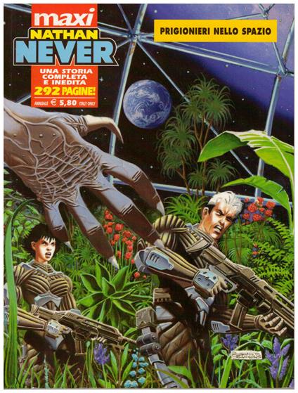 Nathan Never Maxi N.5 Prigionieri Nello Spazio - copertina