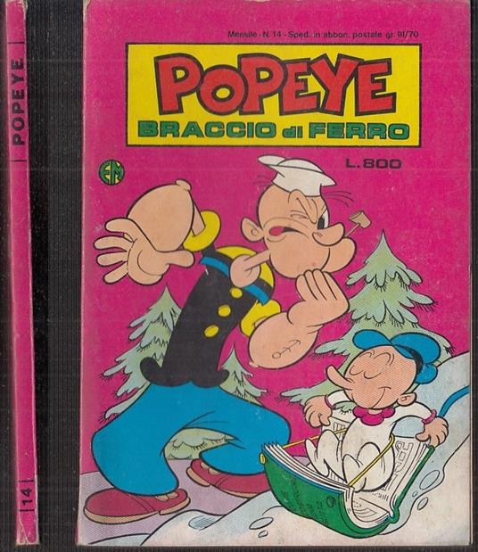 Popeye N.14 Comico - copertina