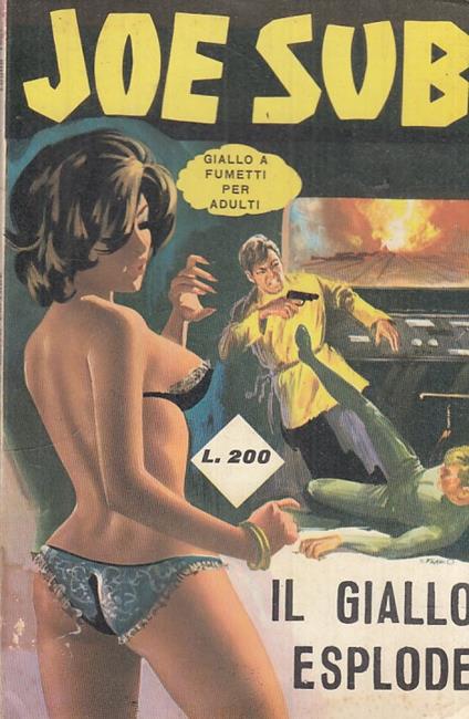 Joe Sub N.27 Il Giallo Esplode - copertina