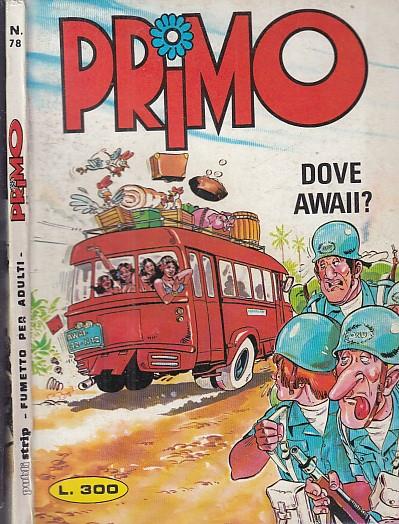 Primo N.78 Erotico Ottimo - copertina