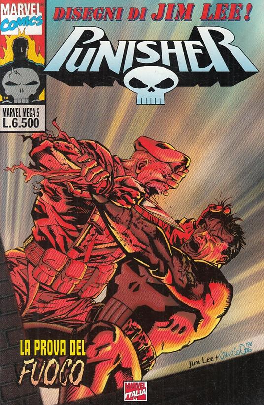 Punisher La Prova Del Fuoco - copertina