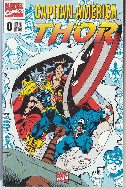 Capitan America E Thor 0/5 - copertina