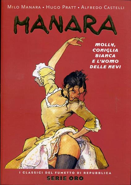 Classici Di Repubblica Serie Oro N.8 Manara - copertina
