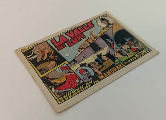 Albo Avventure N.79 Serie Mandrake Il Mago La Valle Dei Lupi - copertina