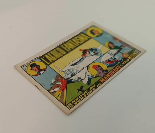 Albo Avventure N.81 Serie Mandrake L'aereo Fantasma - copertina