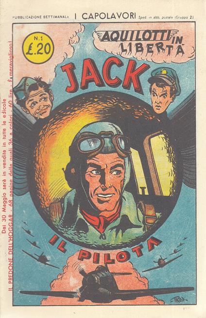Jack Il Pilota 1/12 Serie Completa I Capolavori - copertina