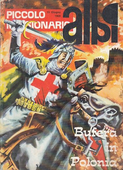 Albi Piccolo Missionario N.9 Bufera Polonia - copertina