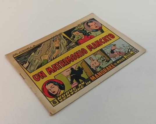 Albo Avventure N.86 Serie Mandrake Un Matrimonio Mancato - copertina