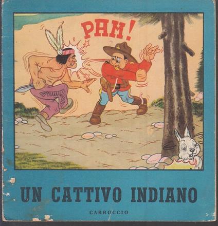 Un Cattivo Indiano Illustrato - copertina