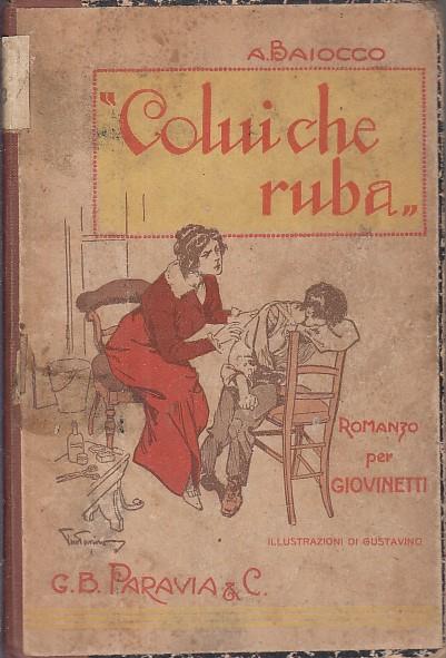 Colui Che Ruba Romanzo - copertina