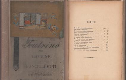 Teatrino Per Bambine E Fanciulletti - Anna Vertua Gentile - copertina