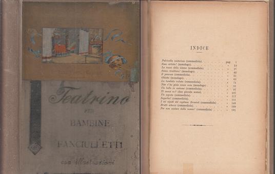 Teatrino Per Bambine E Fanciulletti - Anna Vertua Gentile - copertina