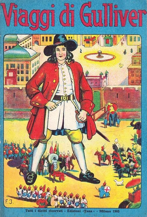 Viaggi Di Gulliver Illustrato Pubblicità - copertina