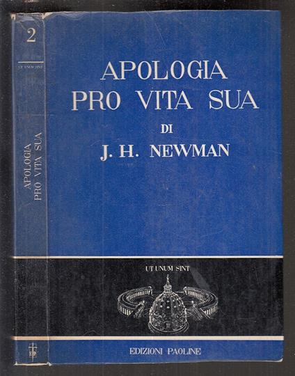 Apologia Pro Vita Sua - John H. Newman - copertina