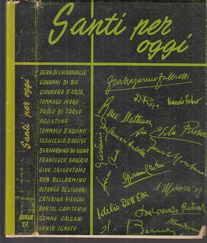 Santi Per Oggi A Cura Di Giovanna Barra - copertina