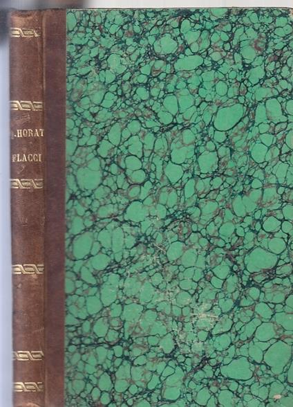Opera In Ususm Scholarum Castigata - Q. Flacco Orazio - copertina