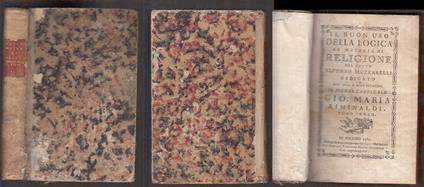 Il Buon Uso Della Logica Settecentina - copertina