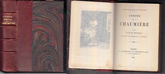 Contes De La Chaumiere - Octave Mirbeau - copertina