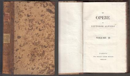 Le Opere Di Vittorio Alfieri Volume Ii Virginia - Vittorio Alfieri - copertina