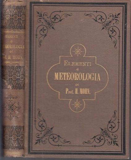Elementi Di Meteorologia Raro - copertina