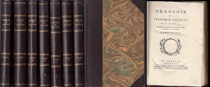 Tragedie Di Vittorio Alfieri Da Asti 6 Tomi 7 Volumi - Vittorio Alfieri - copertina