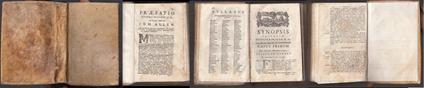 Synopsis Universae Medicinae Practicae Settecentina- Allen - copertina