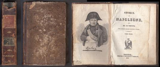 Storia Di Napoleone Tomo Primo (Recupero) - copertina