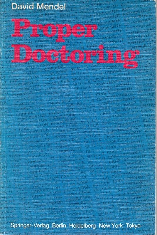 Proper Doctoring - copertina