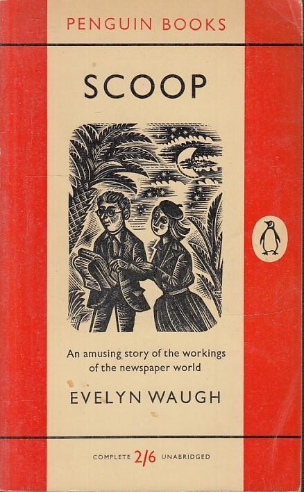 Scoop A Novel About Journalists - Evelyn Waugh - copertina