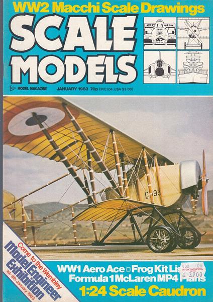 Rivista Scale Models Gennaio/Dicembre 1983 Annata Completa - copertina