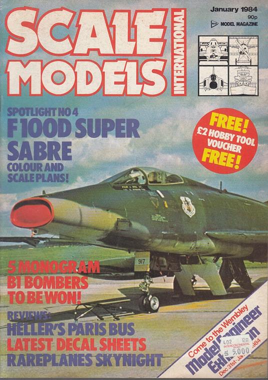 Rivista Scale Models Gennaio/Dicembre 1984 Annata Completa - copertina