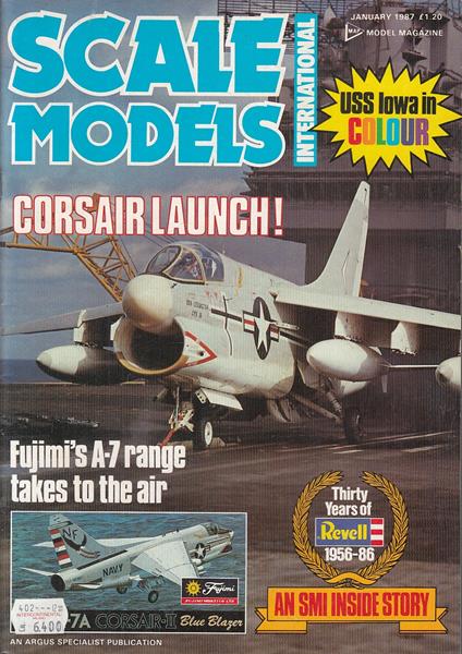 Rivista Scale Models Gennaio/Dicembre 1987 Annata Quasi Completa - copertina