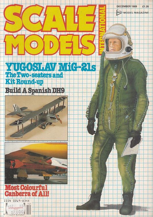 Rivista Scale Models Gennaio/Dicembre 1989 Annata Quasi Completa - copertina