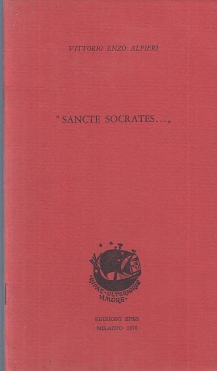 Sancte Socrates... Commiato - copertina