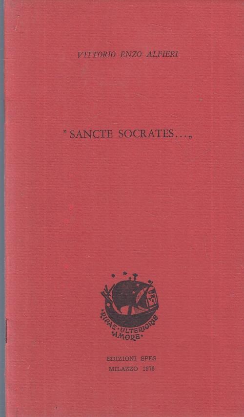 Sancte Socrates... Commiato - copertina