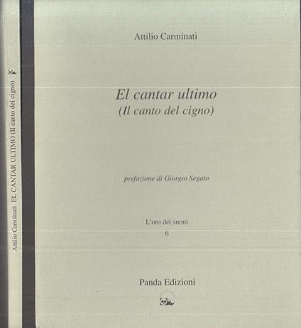 El Cantar Ultimo - copertina