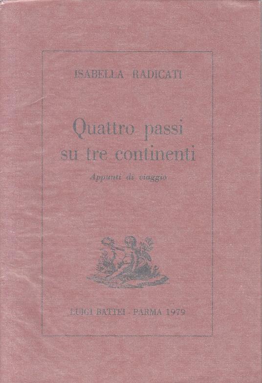 Quattro Passi Su Tre Continenti - copertina