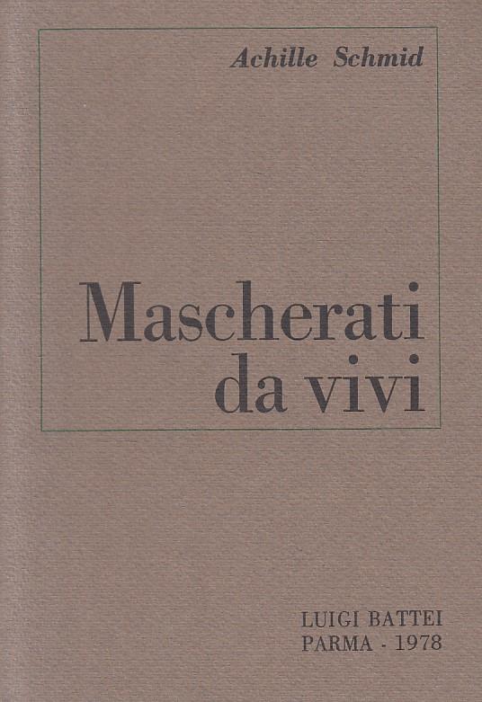 Mascherati Da Vivi - copertina