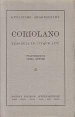 Coriolano Trageidia In Cinque Atti