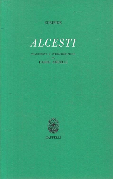 Alcesti - - Euripide - copertina