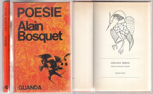 Poesie - Alain Bosquet - copertina