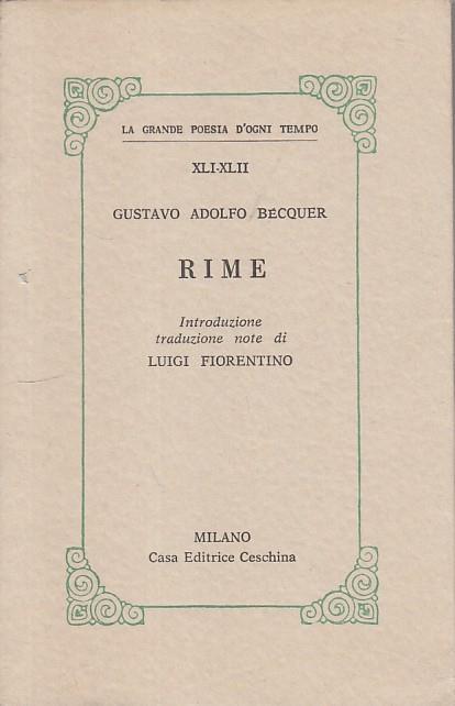 Rime - copertina