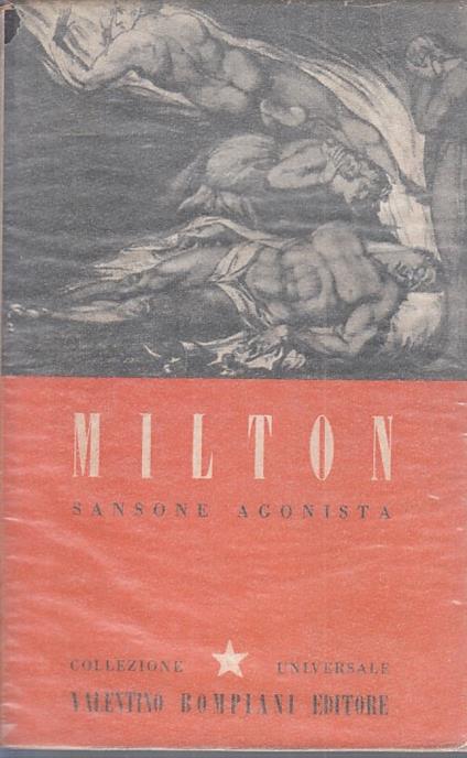 Sansone Agonista - John Milton - copertina