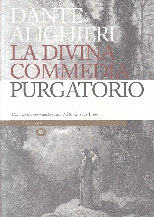 La Divina Commedia Purgatorio - Dante Alighieri - copertina