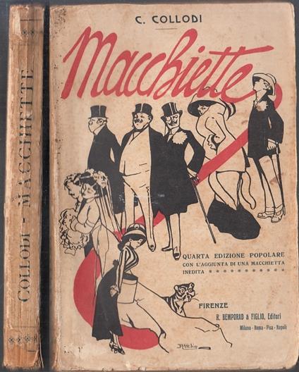 Macchiette - Carlo Collodi - copertina