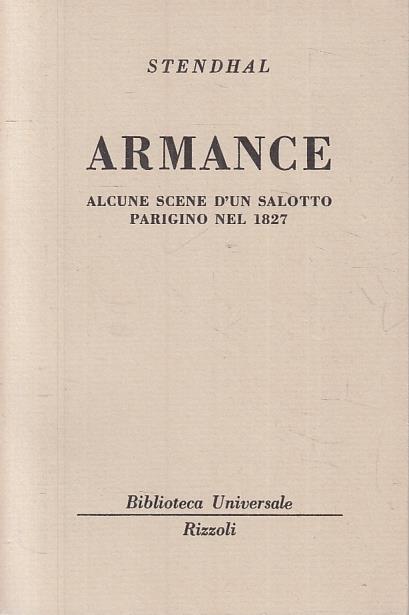Armance - Stendhal - copertina