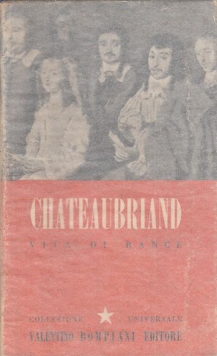 Vita Di Rancè - copertina